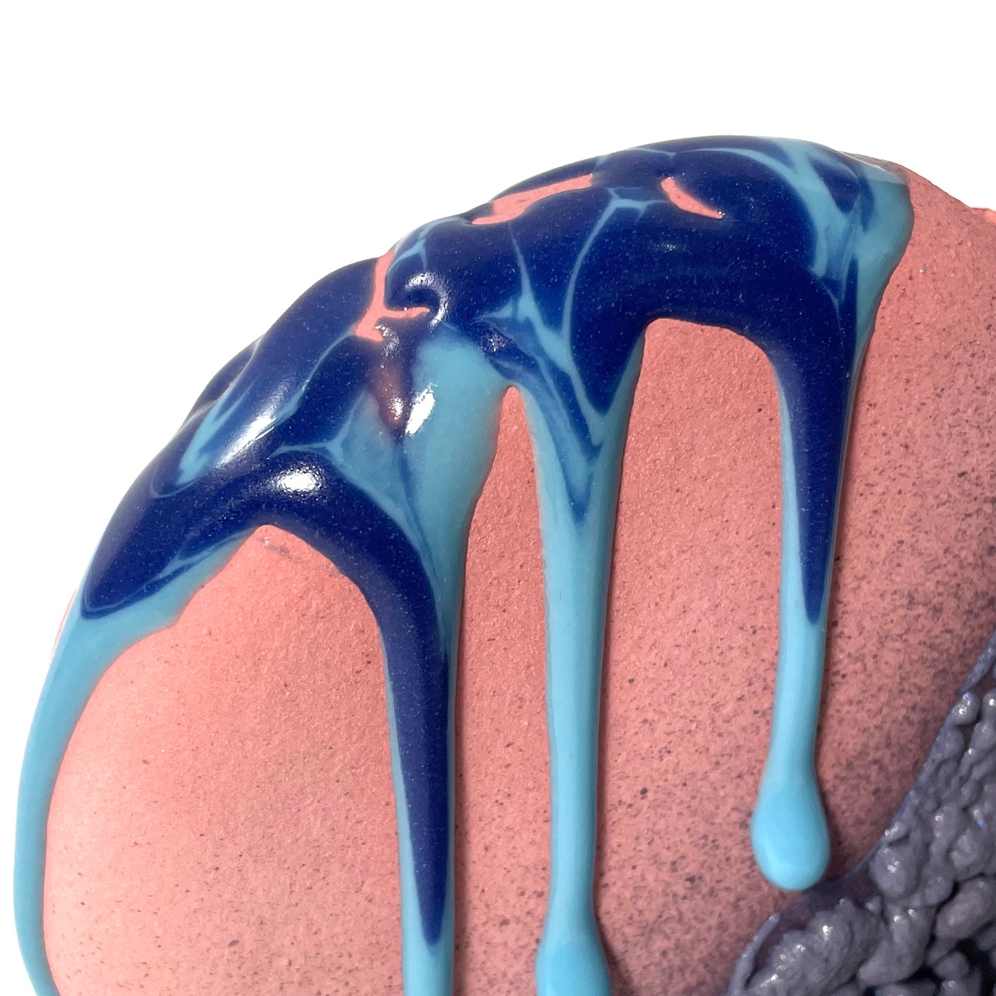 Bud Vase, Circle (Blues/Purples/Pink)
