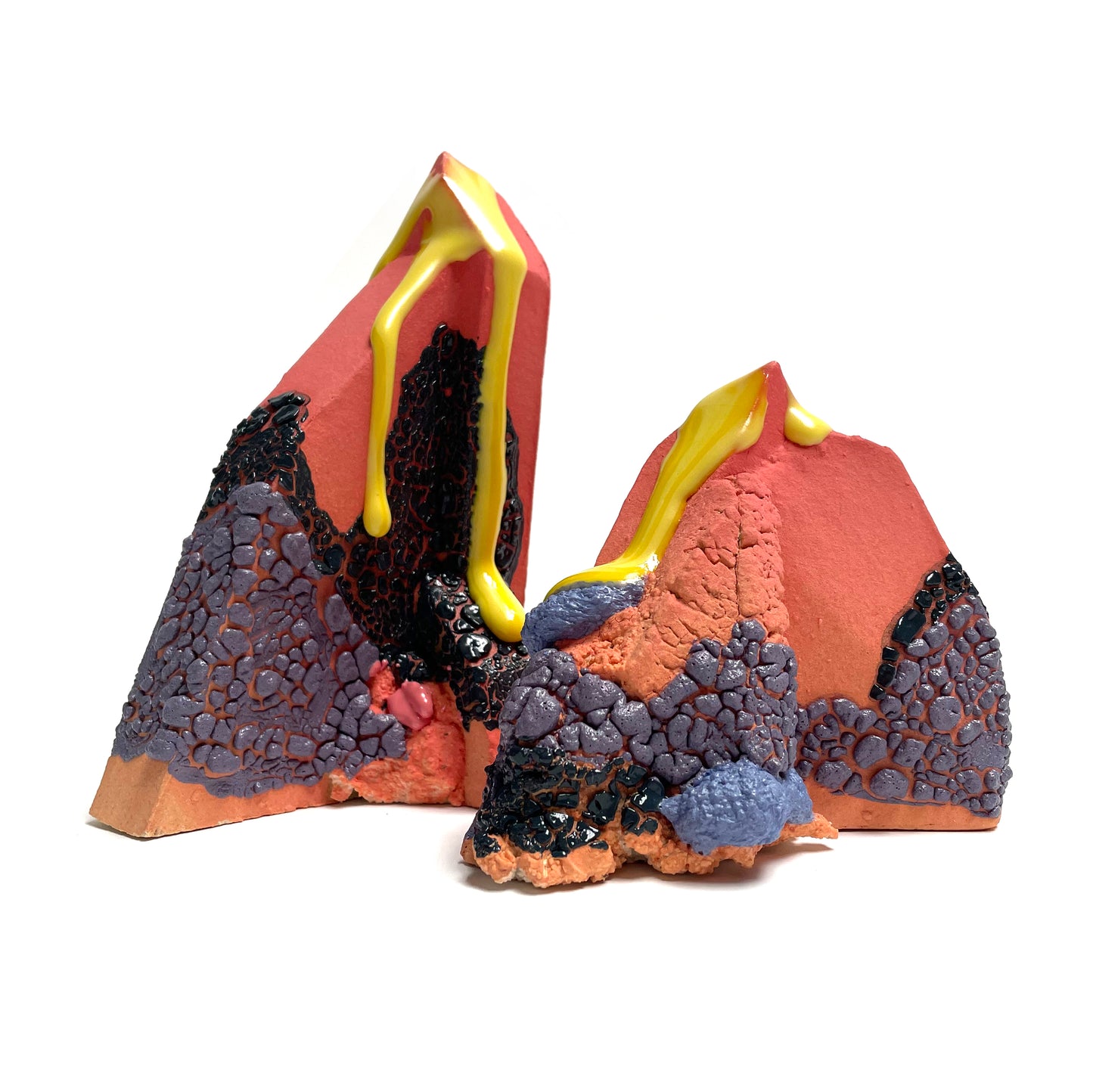 Bookends (Salmon/Black/Purple/Yellow)