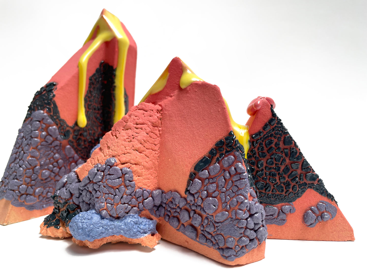 Bookends (Salmon/Black/Purple/Yellow)