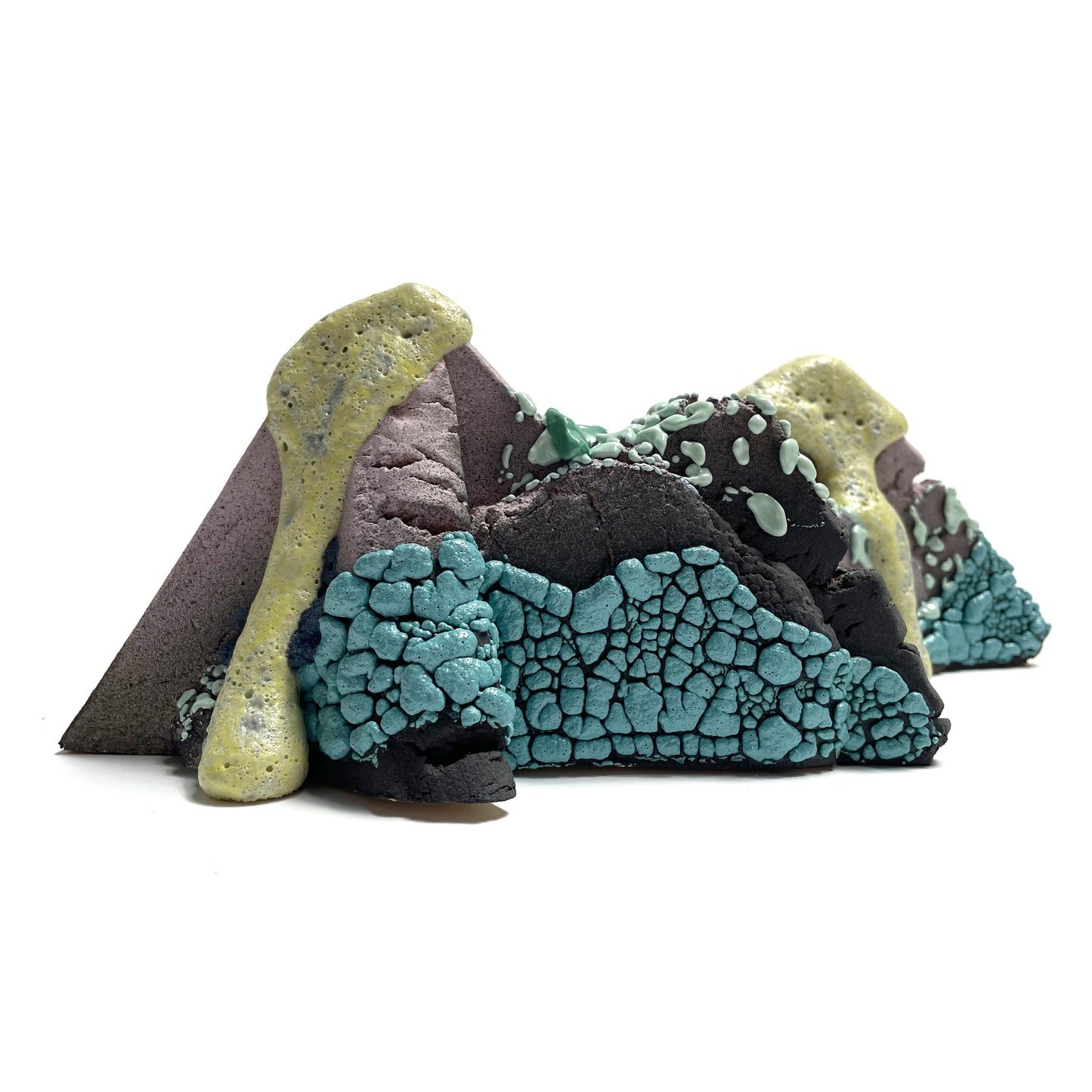 Bookends (Violet/Black/Yellow/Turquoise)