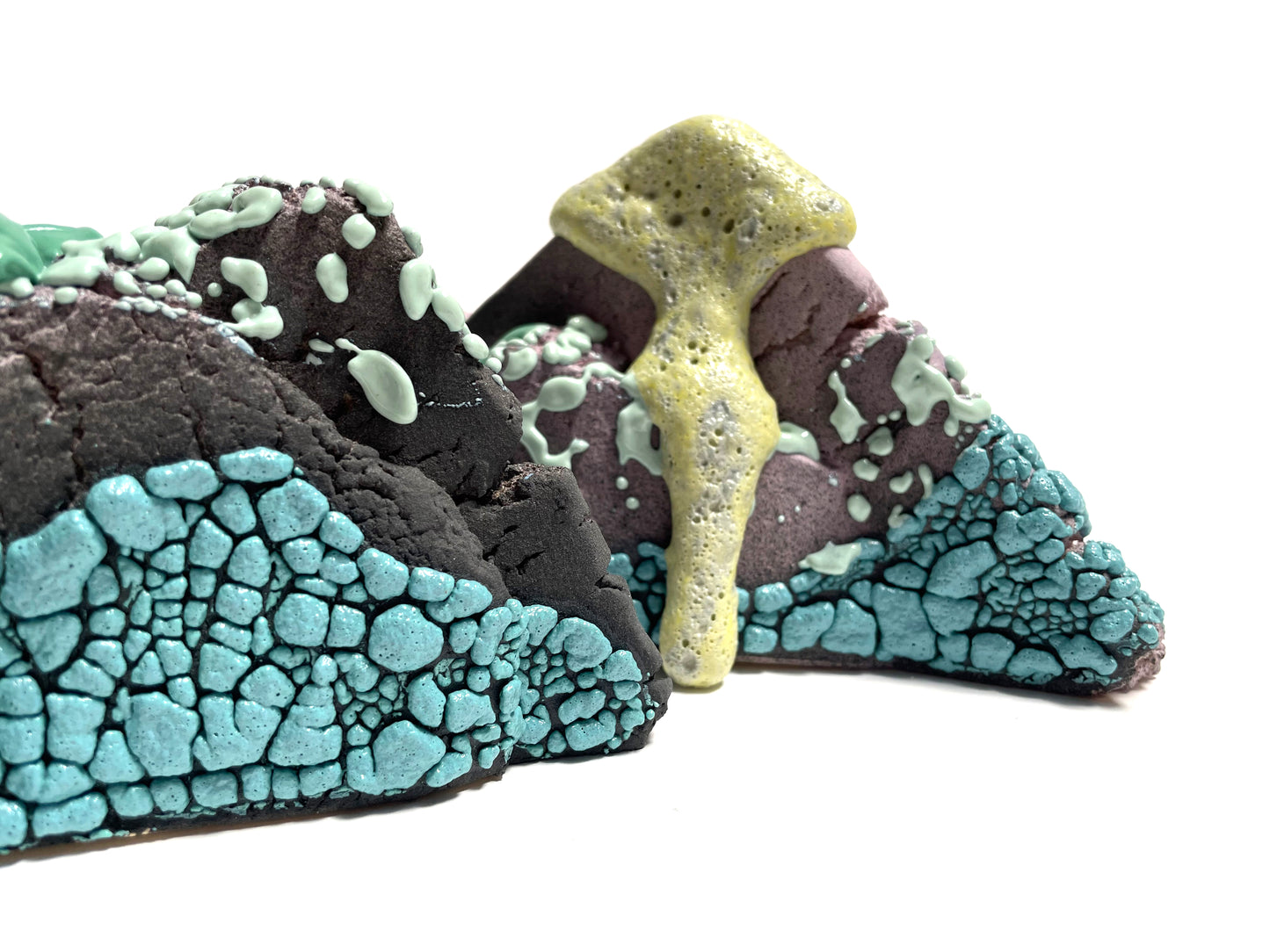 Bookends (Violet/Black/Yellow/Turquoise)
