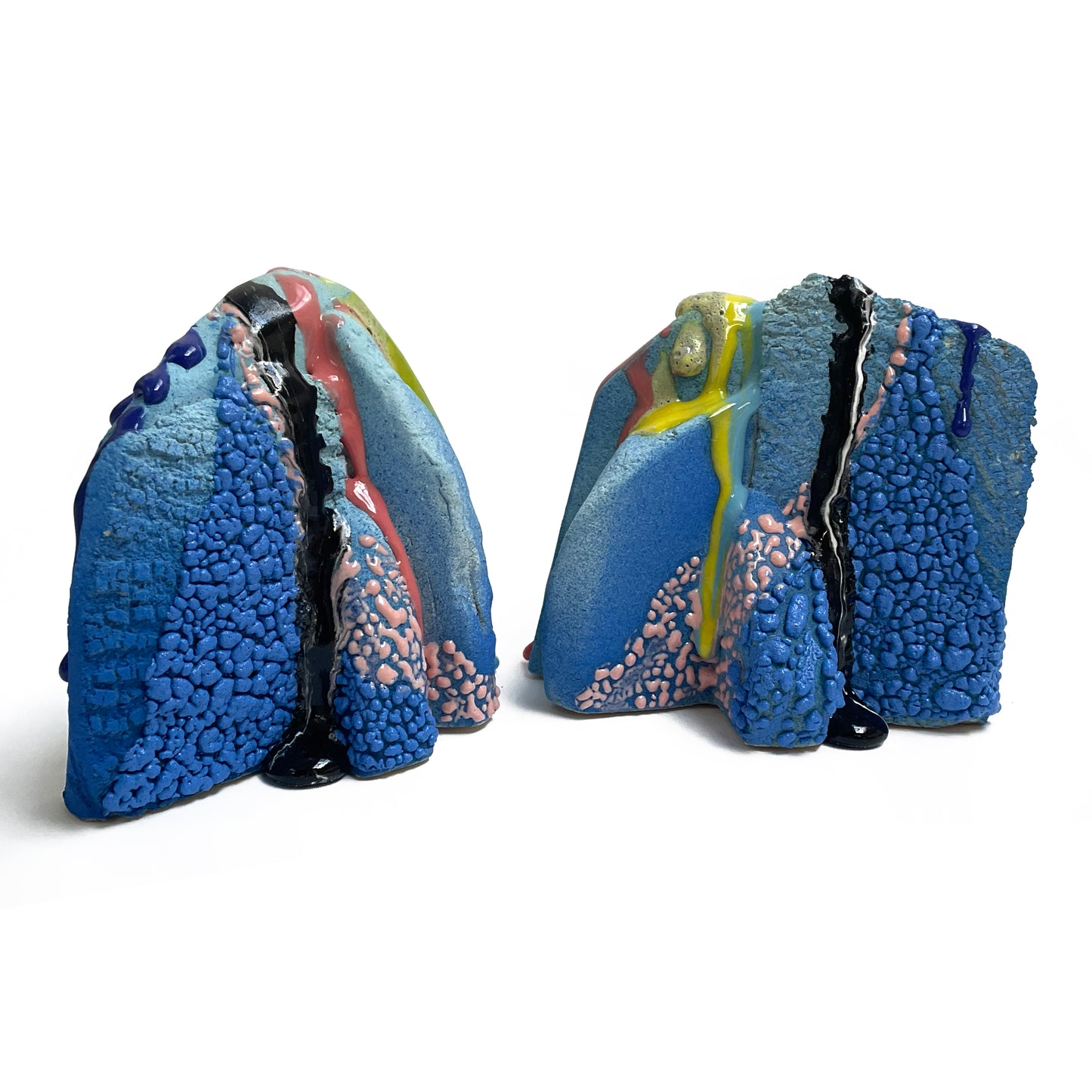 Bookends (Blues/Pink/Yellow/Black)