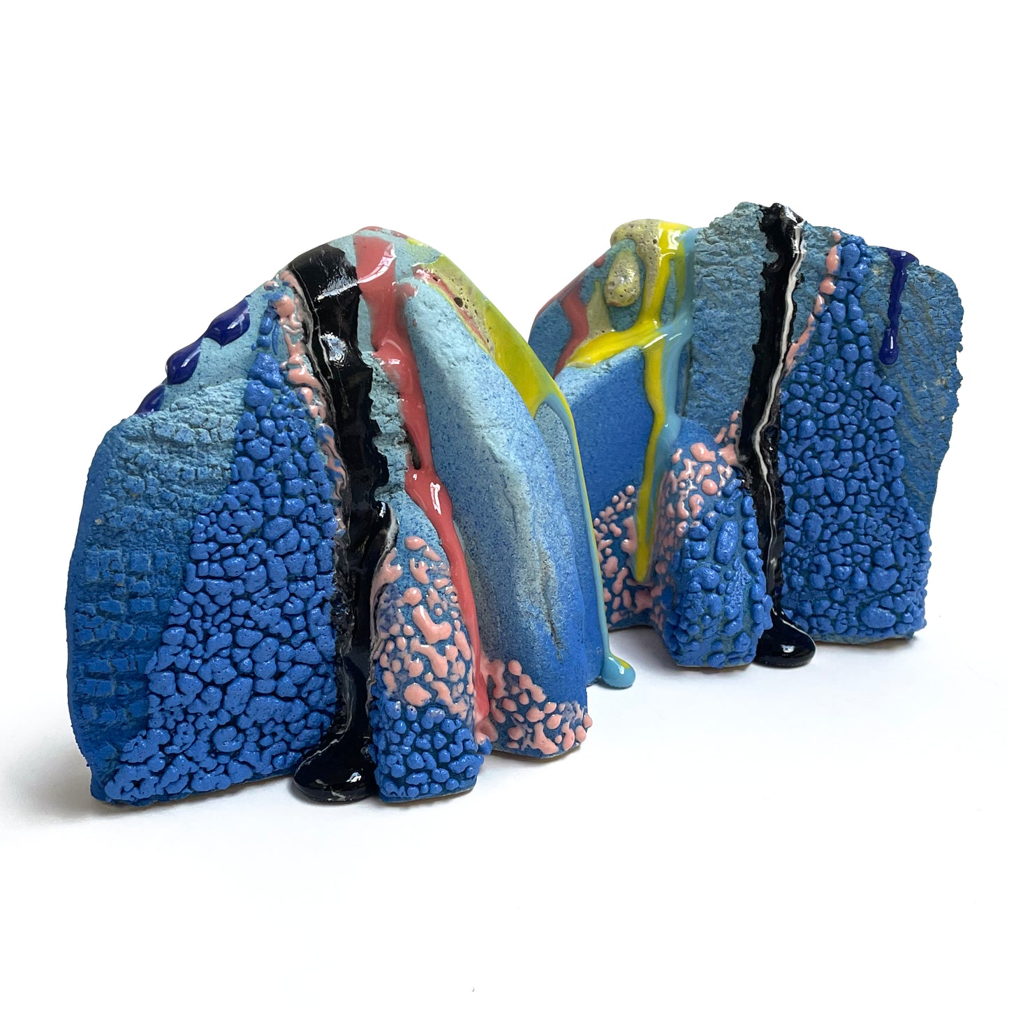 Bookends (Blues/Pink/Yellow/Black)