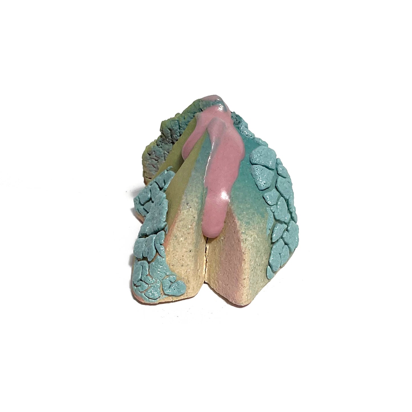 Mini Mountain (Chartreuse/Turquoise/Pink)