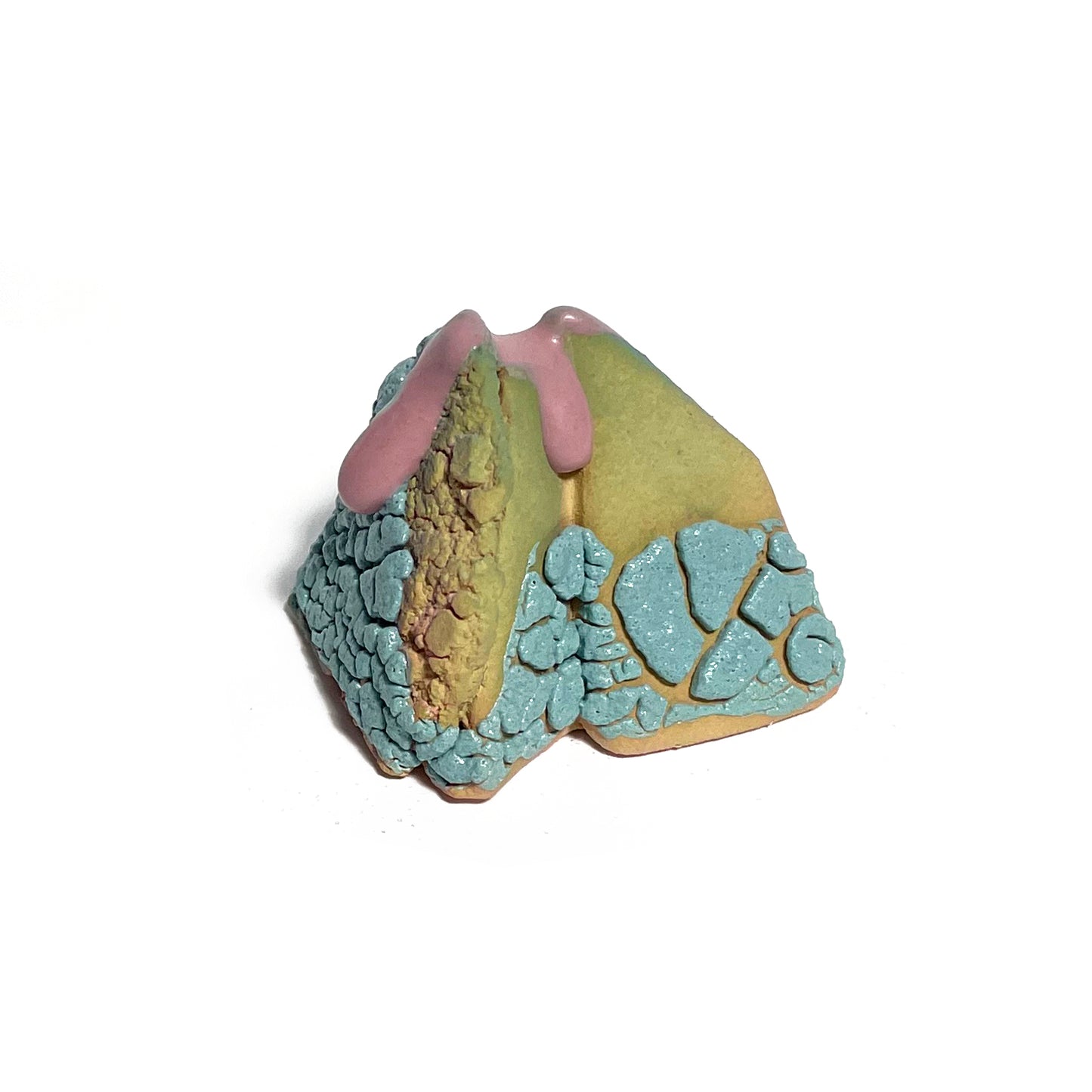 Mini Mountain (Chartreuse/Turquoise/Pink)