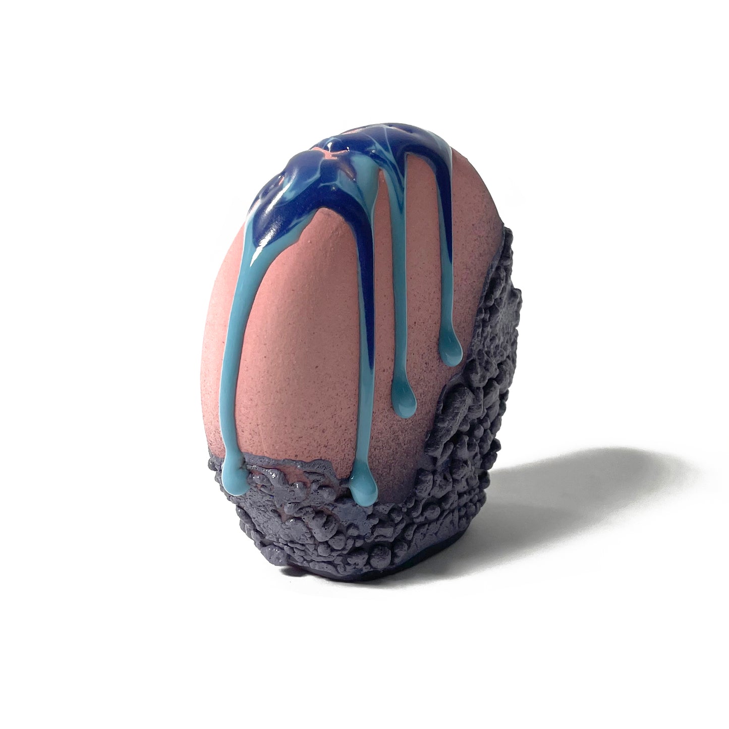 Bud Vase, Circle (Blues/Purples/Pink)