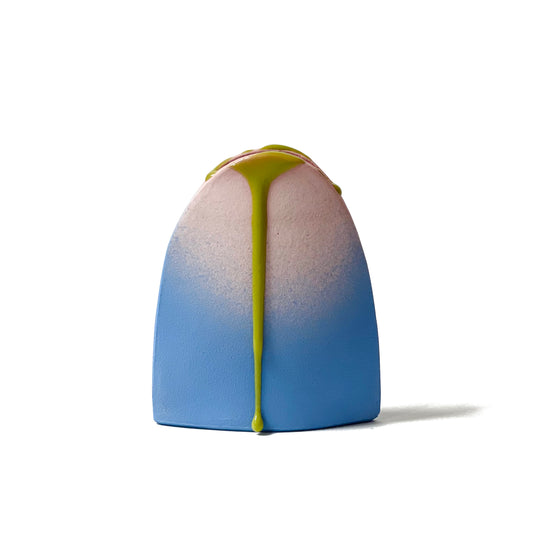 Hump Vase, Bud (Pink/Sky Blue/Lime)