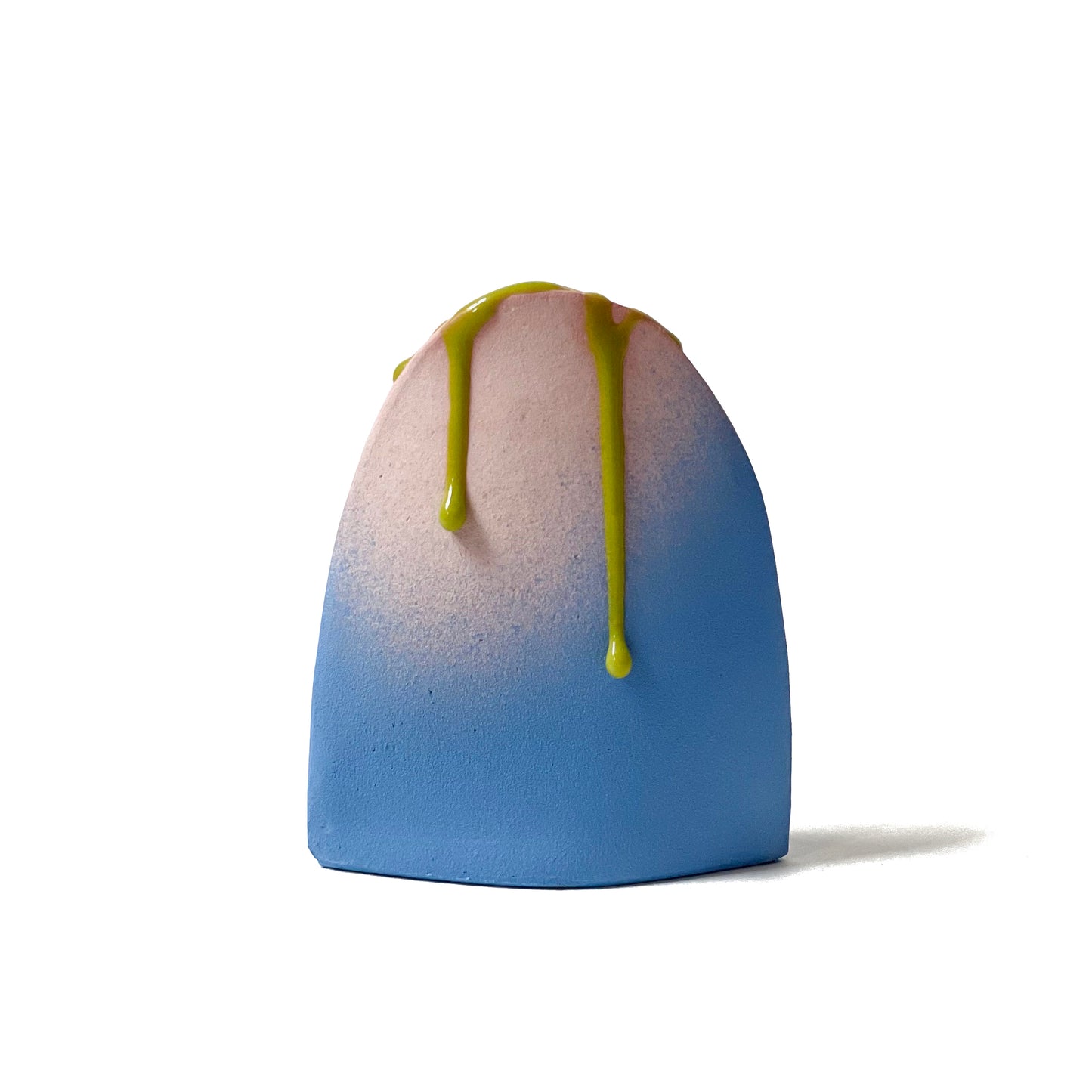 Hump Vase, Bud (Pink/Sky Blue/Lime)