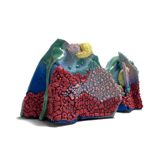 Bookends (Blues/Dark Red/Pinks/Turquoise)