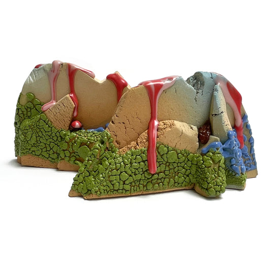 Bookends (Brown/Lime/Pinks/Blues)