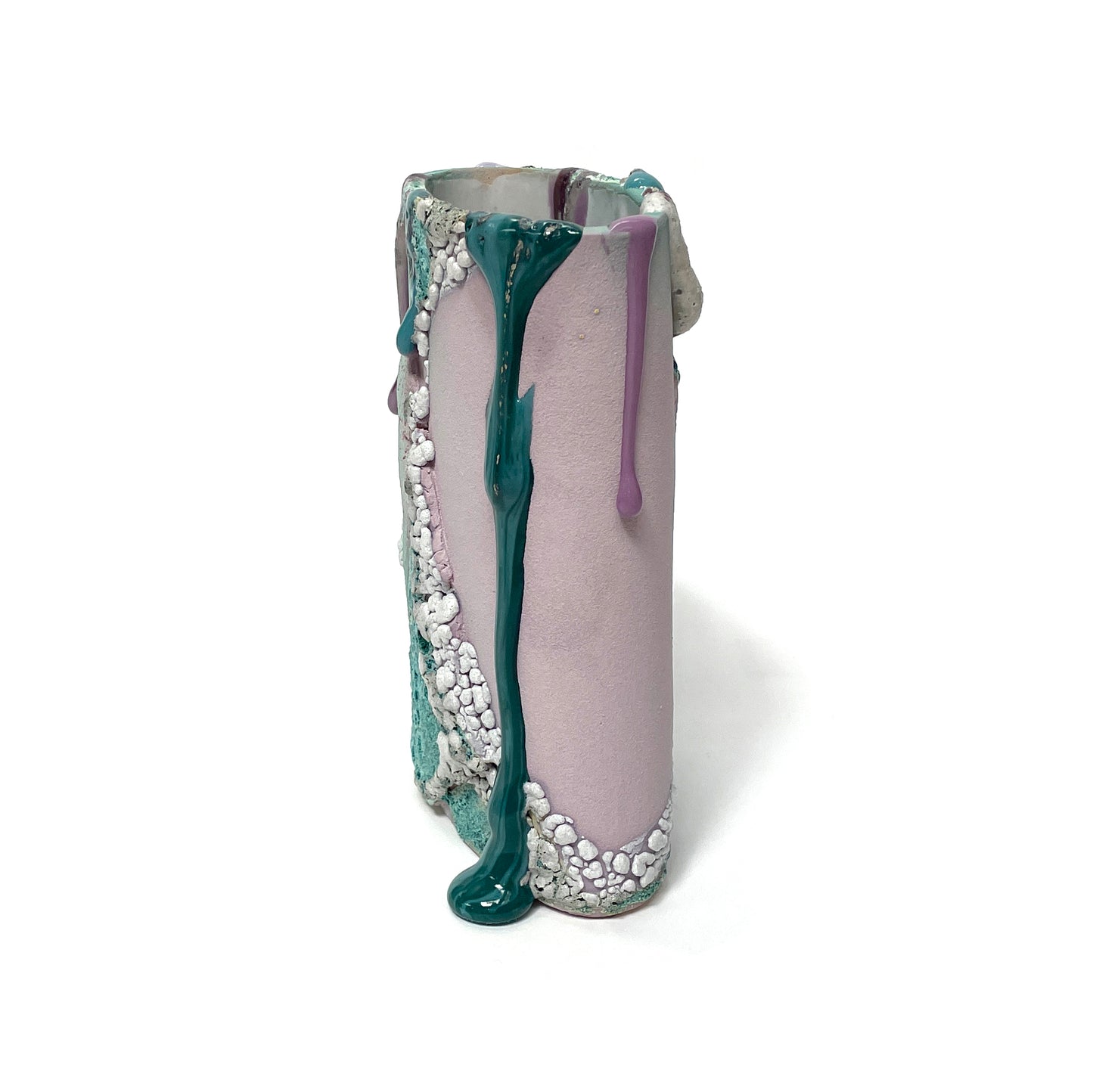 Vase (Turquoises/Purples)