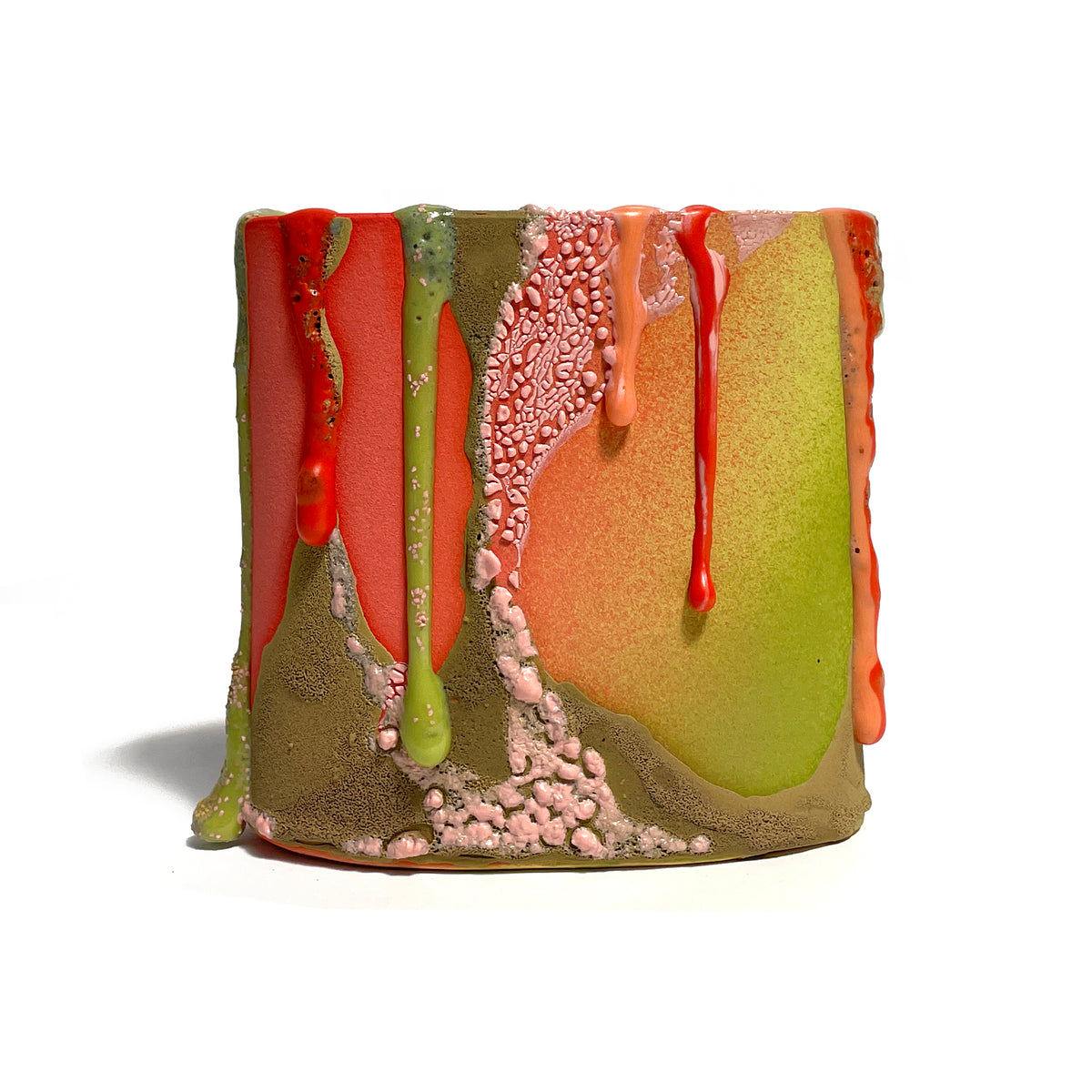 Vase (Limes/Oranges)