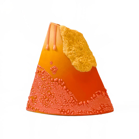 Angle Vase, Medium (Orange)