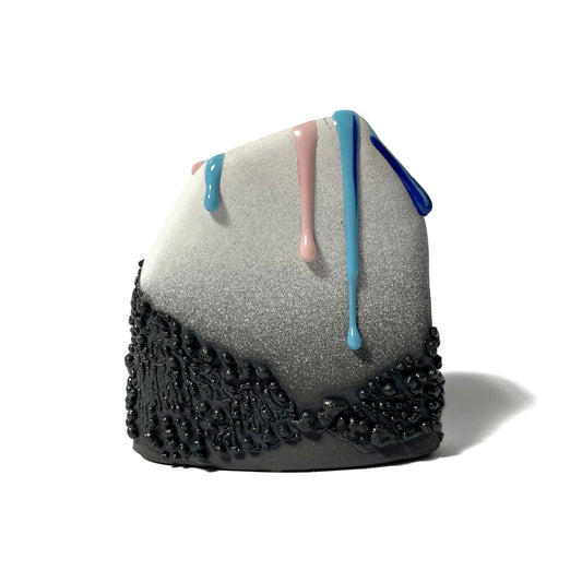 Small Vase (Black/White/Pink/Blue)