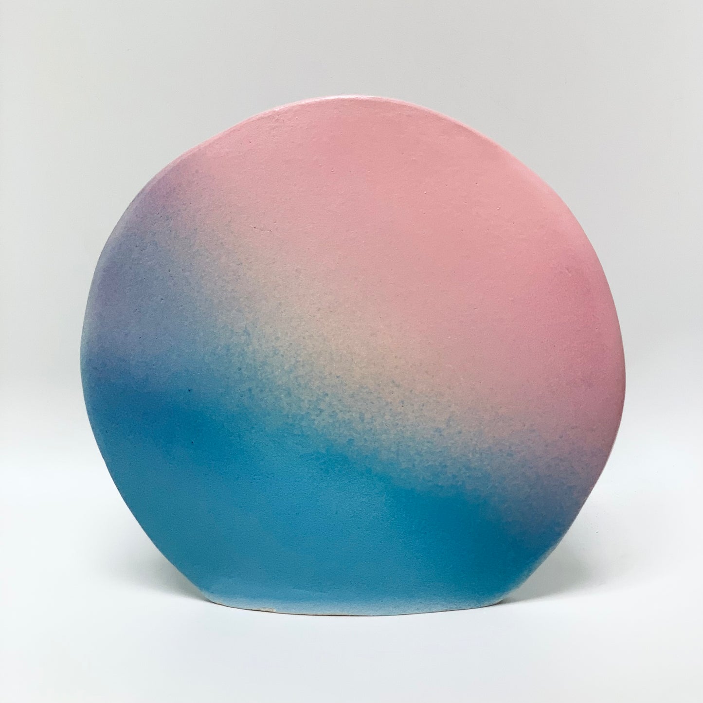Circle Vase, Large (Pink/Blue)
