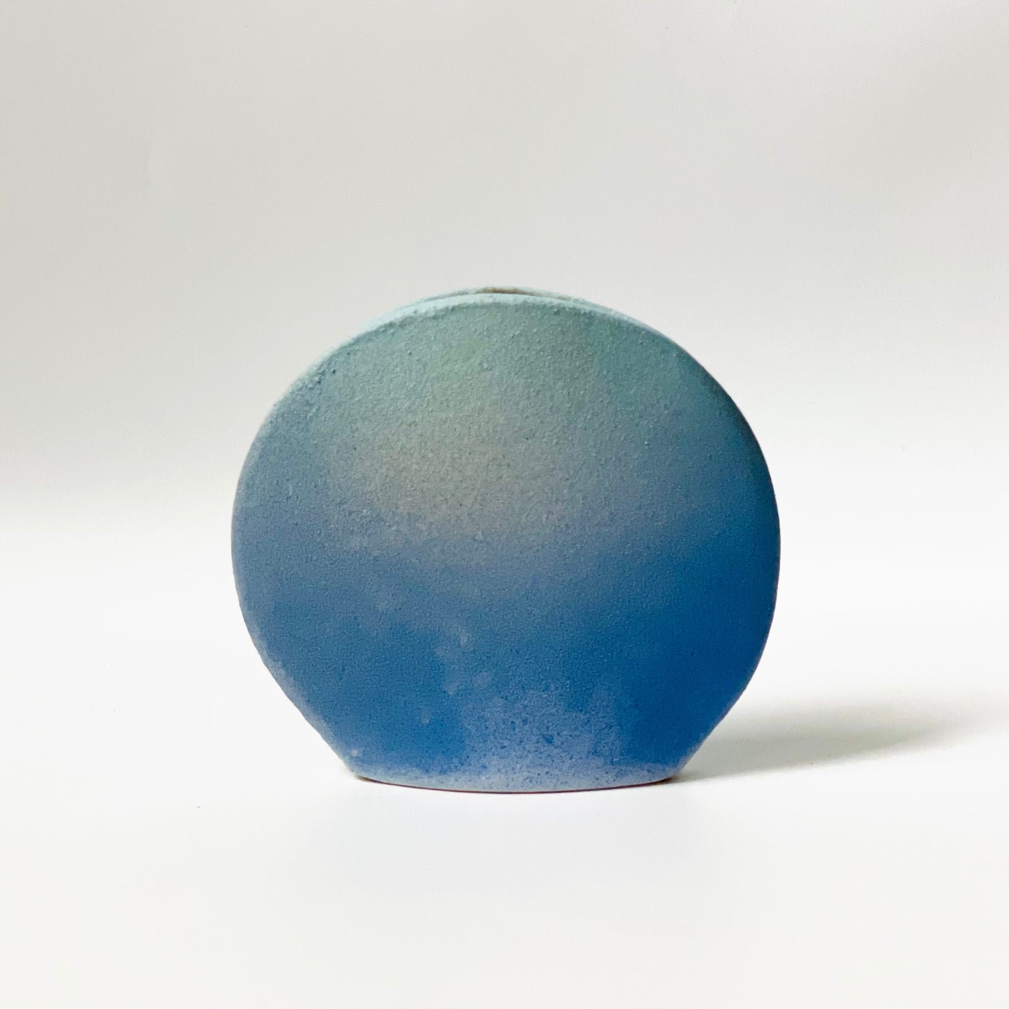 Circle Vase (Small), Blues