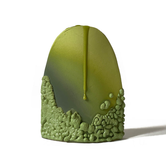 Hump Vase, Tall (Greens)