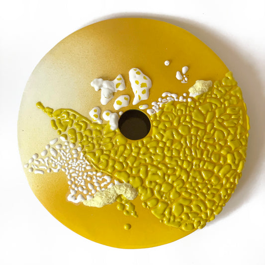 Saucer Vase, Large (Lemonade)