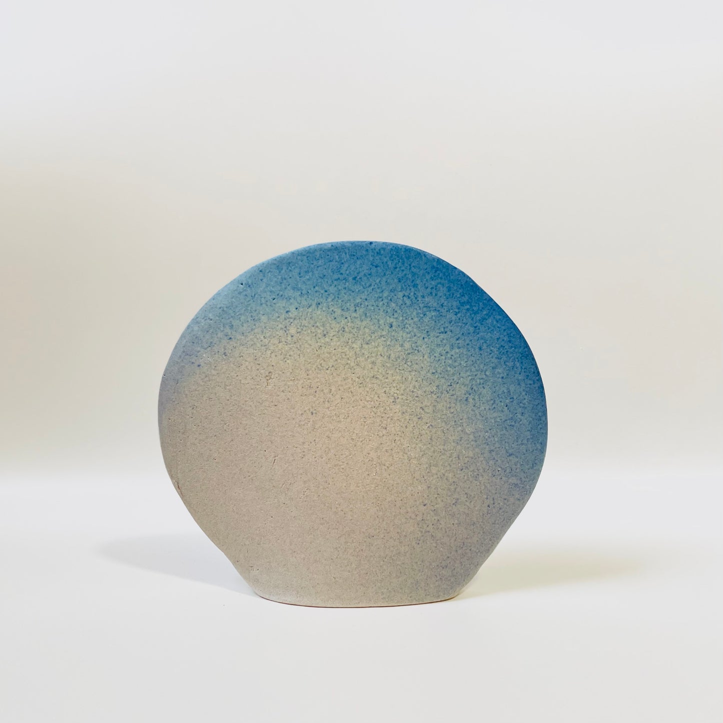 Circle Vase (Small), Blues