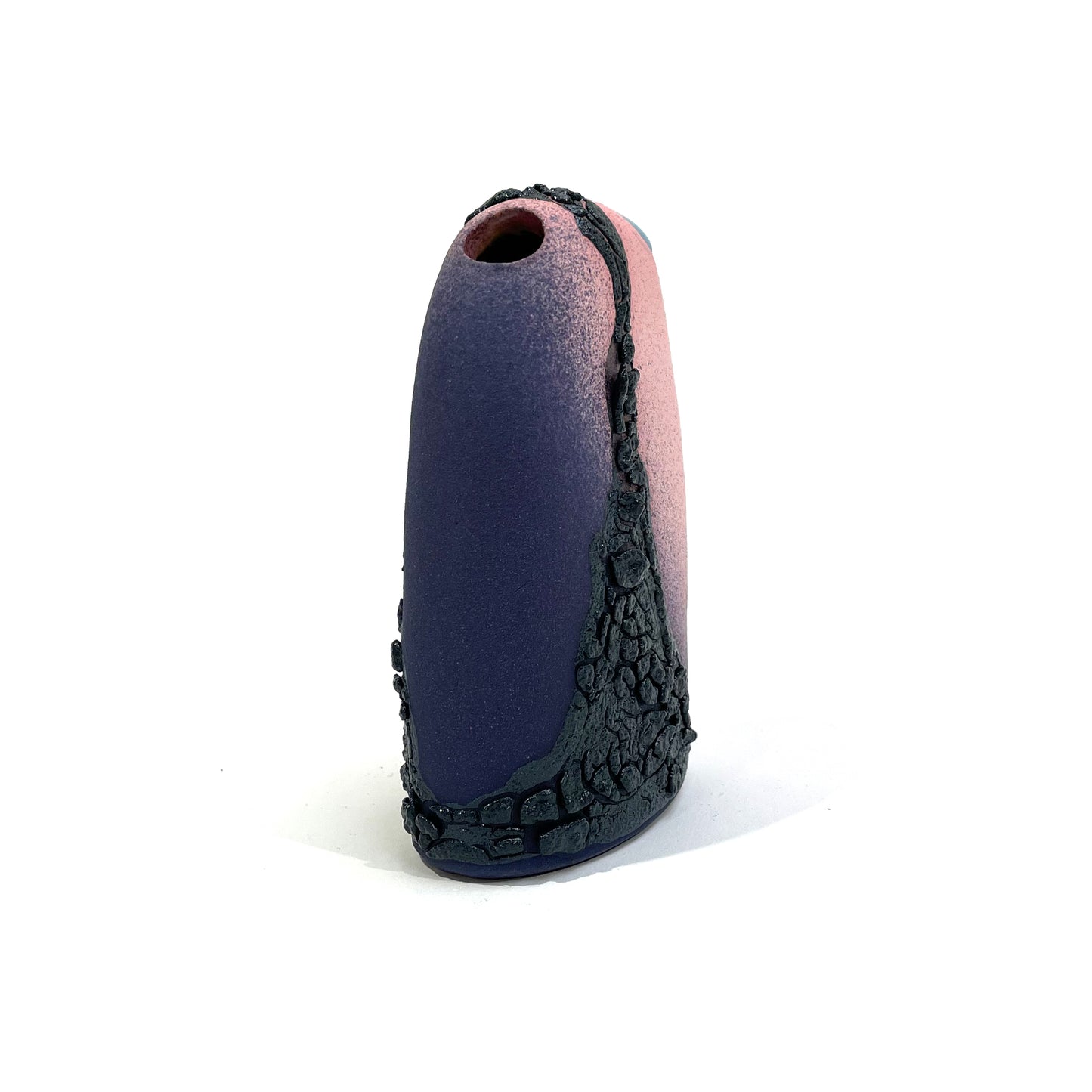 Bud Vase, Hump (Pink/Purple/Black/Electric Blue)